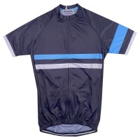 Custom-made short-sleeved cycling shirts Personally designed black quick-drying moisture-wicking road cycling cycling shirts store SKCSCP005